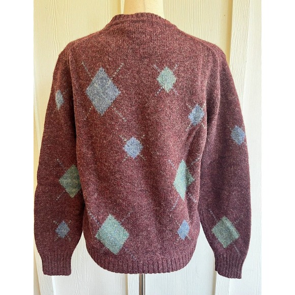 Harbour Club 100% Wool Men's Sweater Vintage Size Medium - Picture 5 of 7